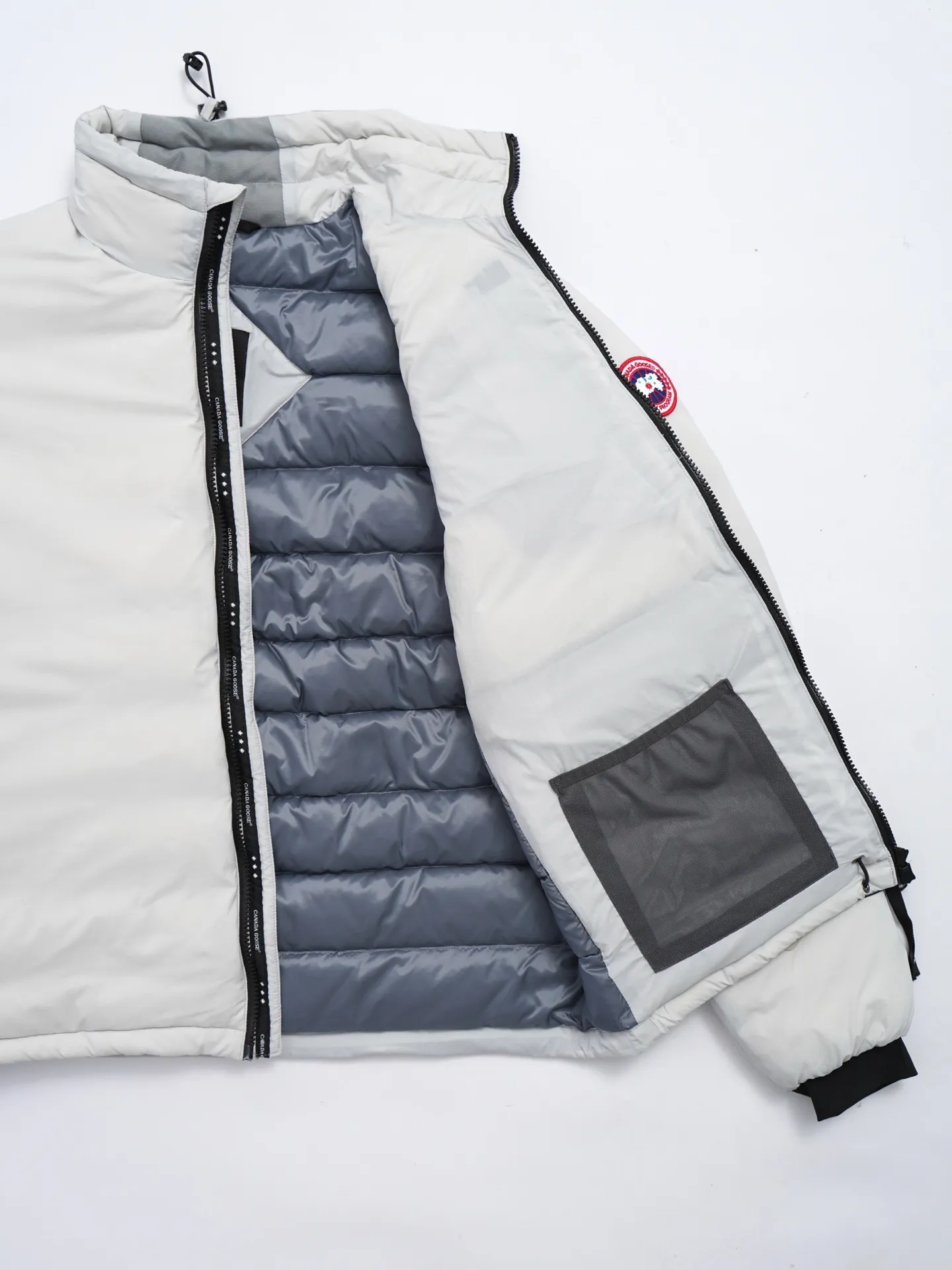 P940 CANADA GOOSE Canada Goose Lodge Men's Down Jacket Big Goose Down Jacket 5079M White (Red Label)